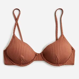 J.Crew Wide-rib french bikini top Size 38 C